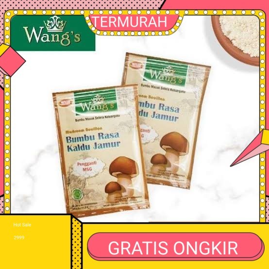 

KALDU JAMUR WANGS @6gr 12pcs / 1 renceng