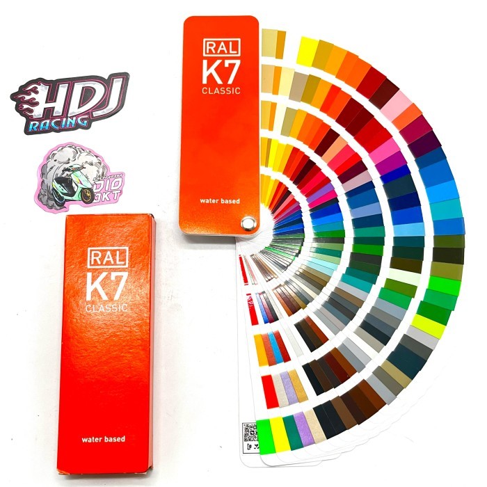 

Germany RAL K7 International Standard 213 Colors Card Raul Original