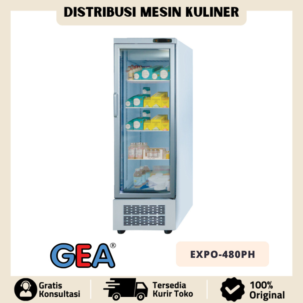 MEDICAL SHOWCASE GEA EXPO-480PH PHARMACEUTICAL REFRIGERATOR EXPO 480PH ORIGINAL