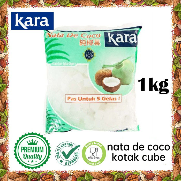 

KARA Nata De Coco kotak cube pouch 1 kg