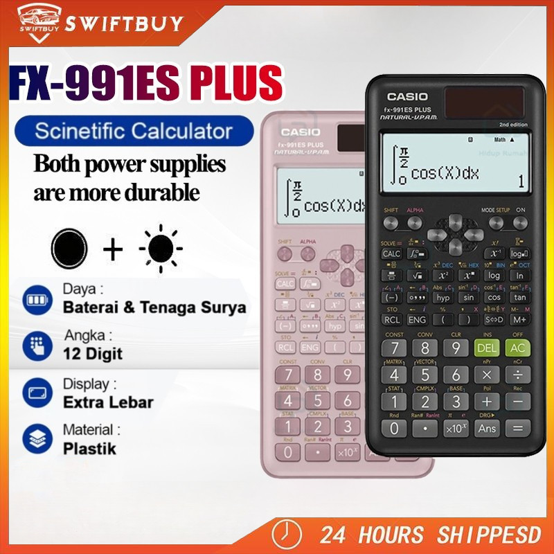 

Kalkulator Scientific Casio ilmiah FX-991EX/991ES-Plus Kalkulator Casio Scientific Calculator Casio Scientific/40 Konstanta Rumus Kalkulator Sekolah