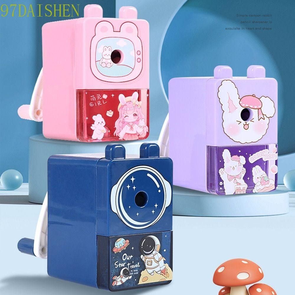 

Student Stationery Cartoon Pencil Sharpener Pencil Tool Single Hole Manual Pencil Sharpener Cartoon