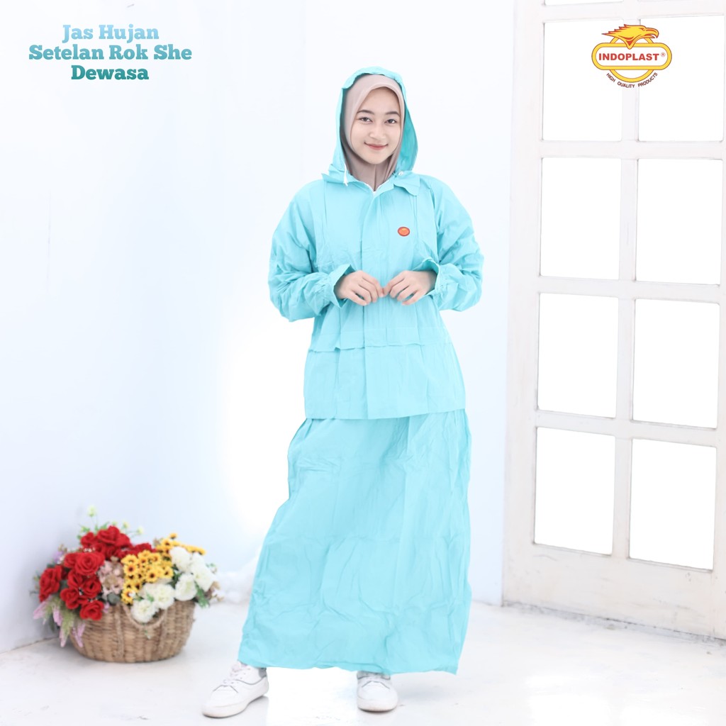 [Tania Store] JAS HUJAN ROK// JAS HUJAN// JAS HUJAN INDOPLAST// JAS HUJAN TEBAL// JAS HUJAN ROK SHE