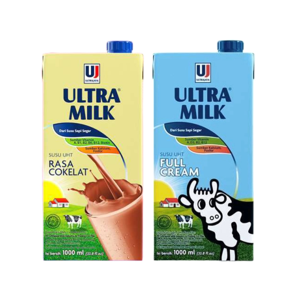

Ultra Milk Susu UHT Cokelat Full Cream 1 Liter