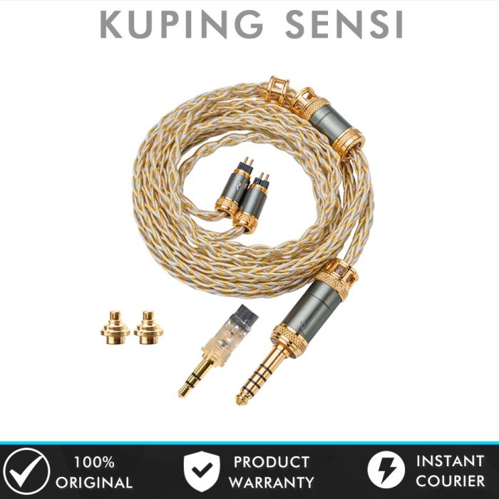Kinera MIA 6N Single Crystal Copper Silver Plated  Earphone Upgrade Cable