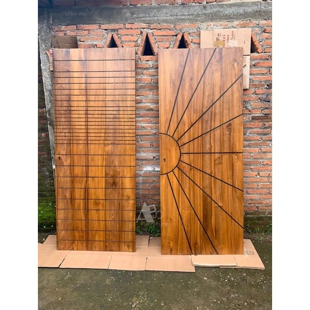pintu minimalis pintu kayu jati pintu rumah kayu jati jepara