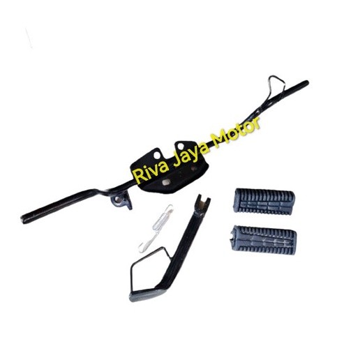Barstep + Standar Samping + Per Standar + Karet Step Depan Yamaha Vega ZR Jupiter Z New 2010-2012 Ro