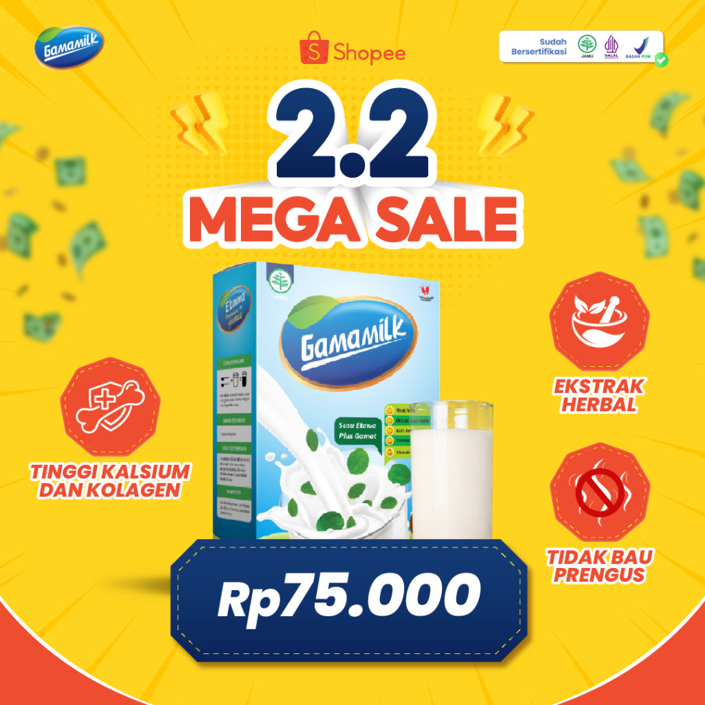 

GAMAMILK Susu Etawa Plus Ekstrak Gamat - Garansi Produk Asli
