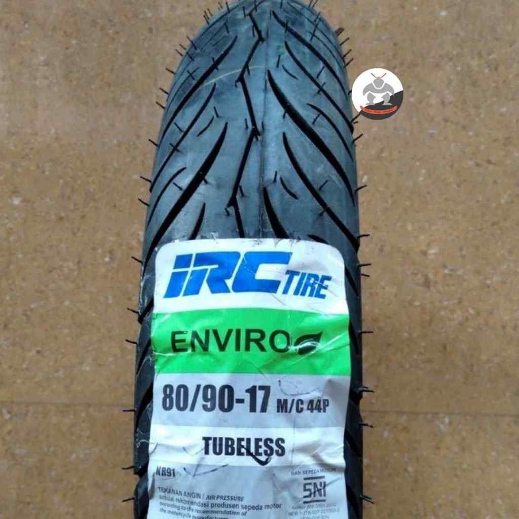 Ban Motor IRC ENVIRO NR 91 size 80/90 R17 - Tubeless Ban Belakang  Supra x 125, Revo, Blade 125, Jup