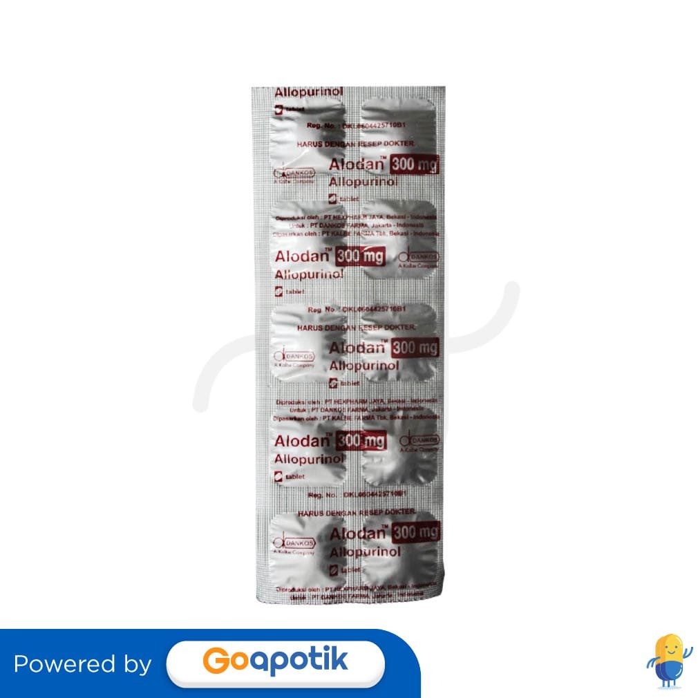 Alodan 300 Mg Strip 10 Tablet