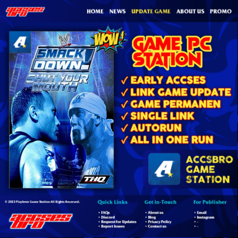 SmackDown Shut Yout Mouth - Game PC/Laptop Autorun Gameplay
