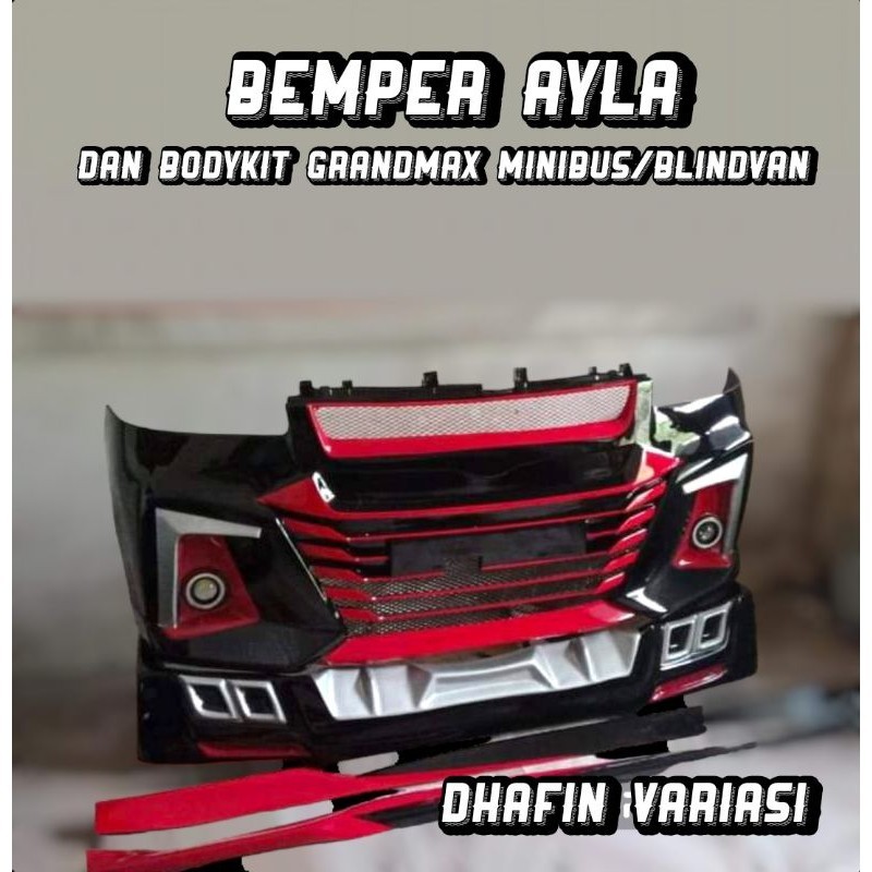 PROMO SPESIAL FULSET,BEMPER VARIASI DAN BODYKIT GRANDMAX MINIBUS/BLINDVAN