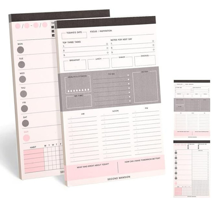 

Planner Agenda Daily Journal Weekly Planner Timetable Isi 60 Lembar