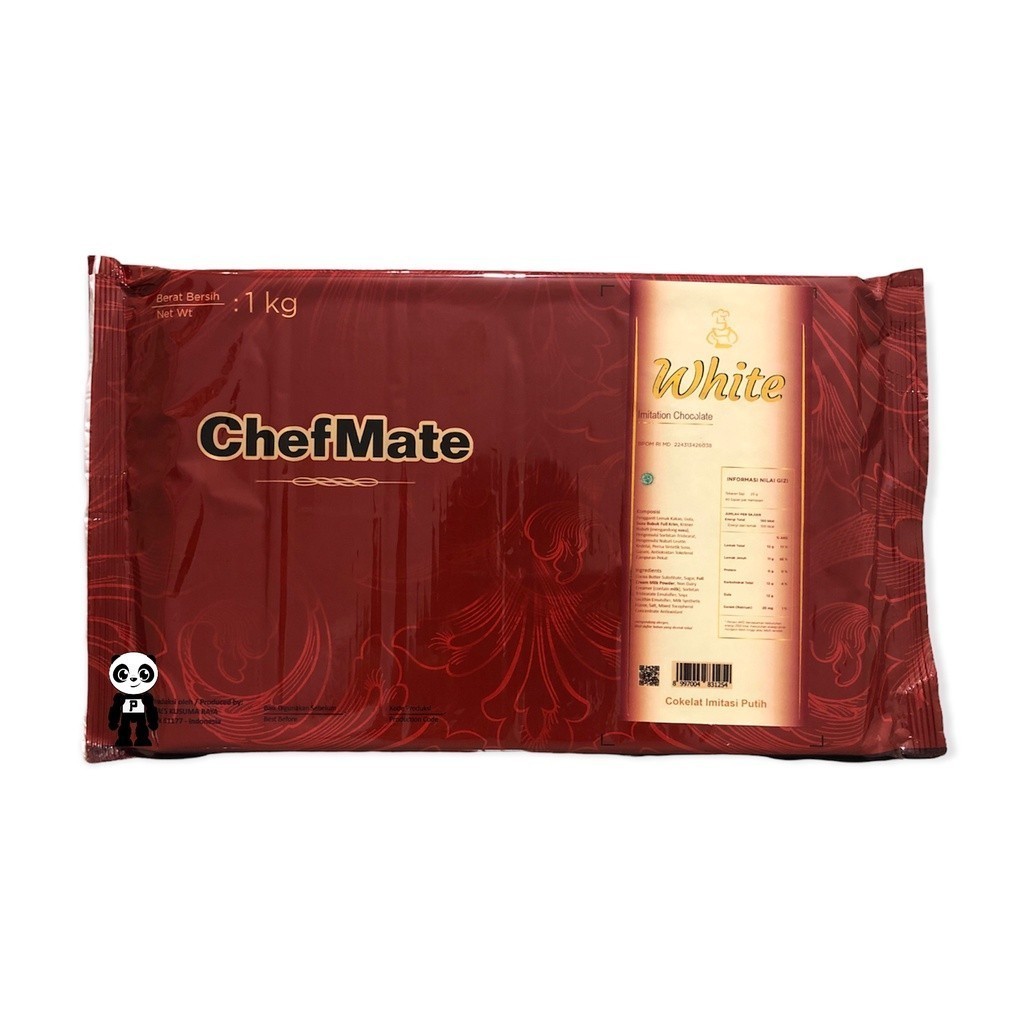 

Chefmate Coklat Putih Compound 1Kg White Chocolate Compound