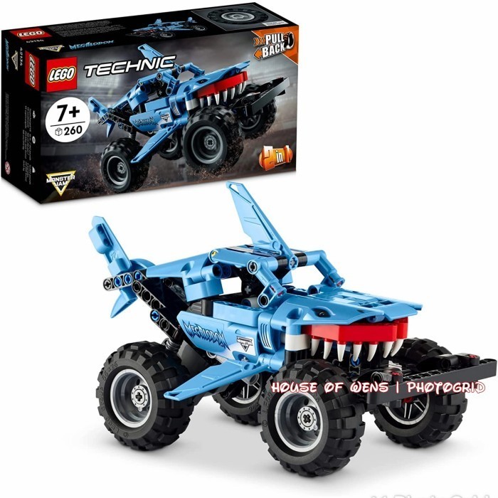 LEGO 42134 TECHNIC MONSTER JAM MEGALODON 7+ 260 PCS