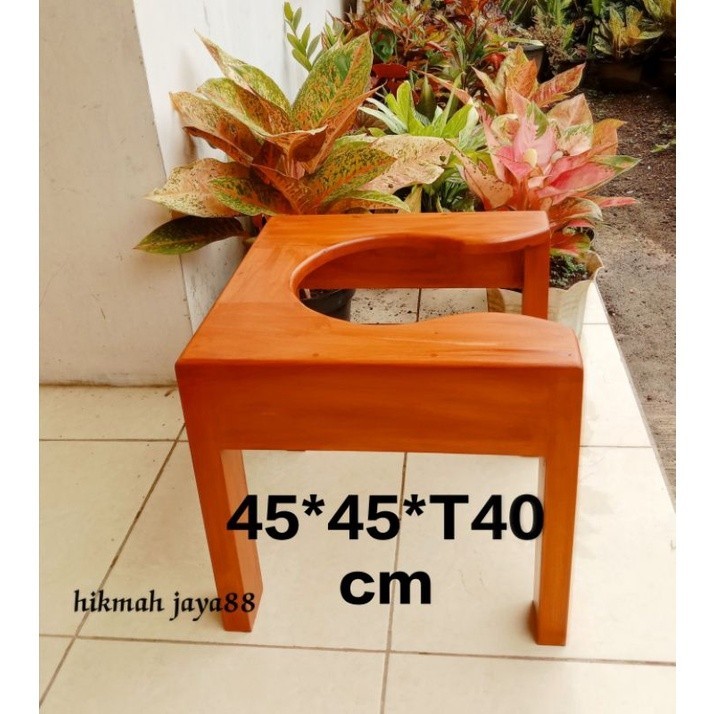 KURSI WC kursi lansia kursi Ibu hamil model U