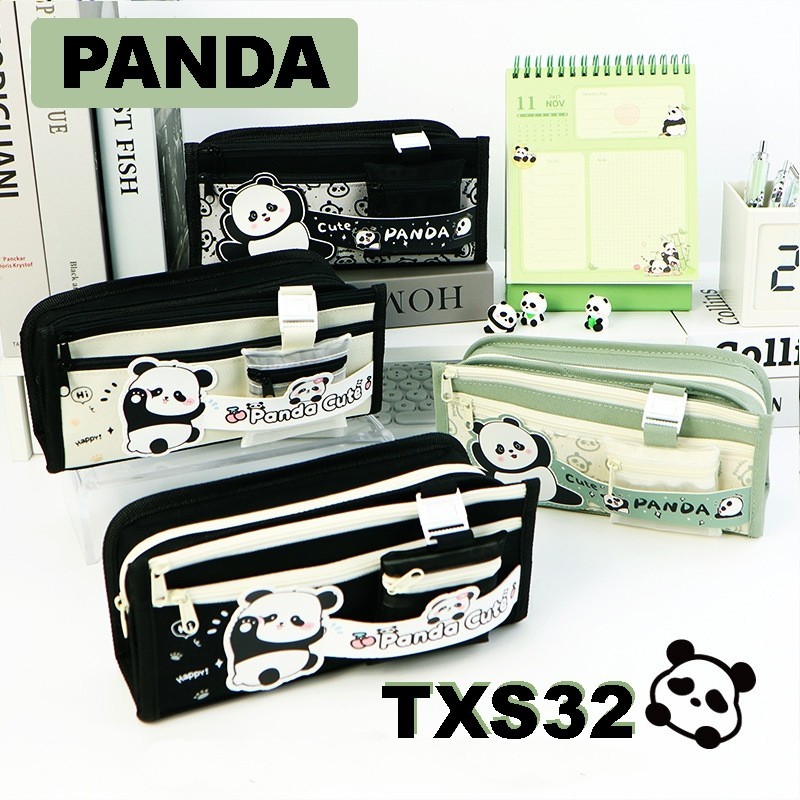 

TXS32 TEMPAT PENSIL PANDA KOTAK PENSIL TEMPAT PEN KOTAK PEN TEMPAT PENSIL WARNA KTM