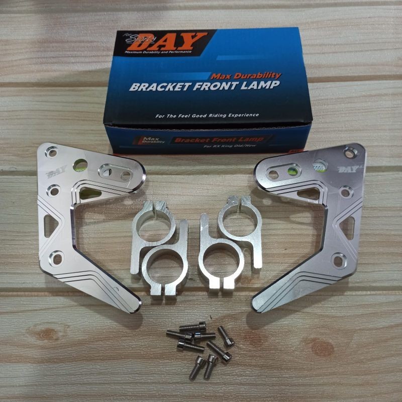 Pangkon Lampu Depan RX KING Bpro cnc Dudukan Lampu Breket Lampu