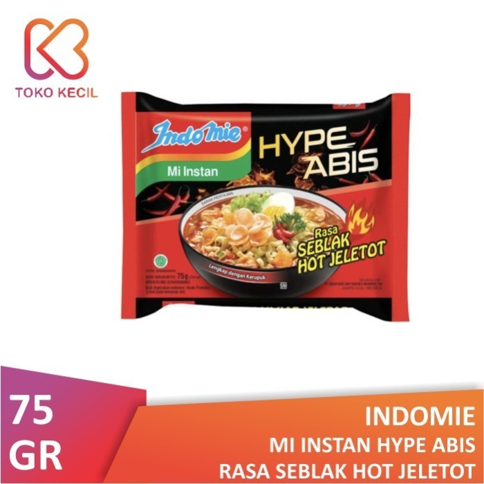 

Indomie Hype Abis Seblak Hot Jeletot 75gr