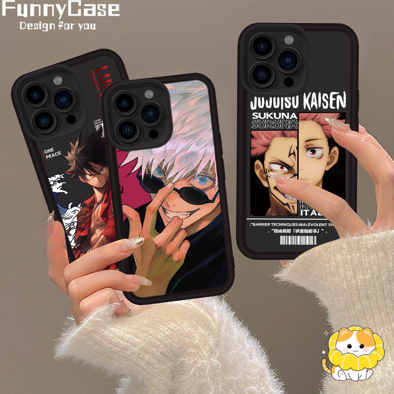 Funny Untuk Infinix Smart 8 7 6 5 Hot 30i 30 Play Note 30 Note12 G96 Tecno Spark 20 20C 10 10C Go 2023 2024 Hot 20 11 10 9 PlayHP Untuk Kartun Anime One Piece Case Soft Silicon Cover
