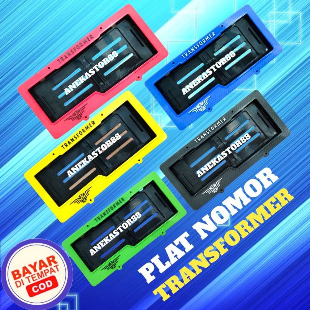 COVER PLAT NOMOR MOTOR TRANSFORMER COVER PLAT NOMOR/TEMPAT PLAT NOMOR/PLAT NOMOR UNIVERSAL