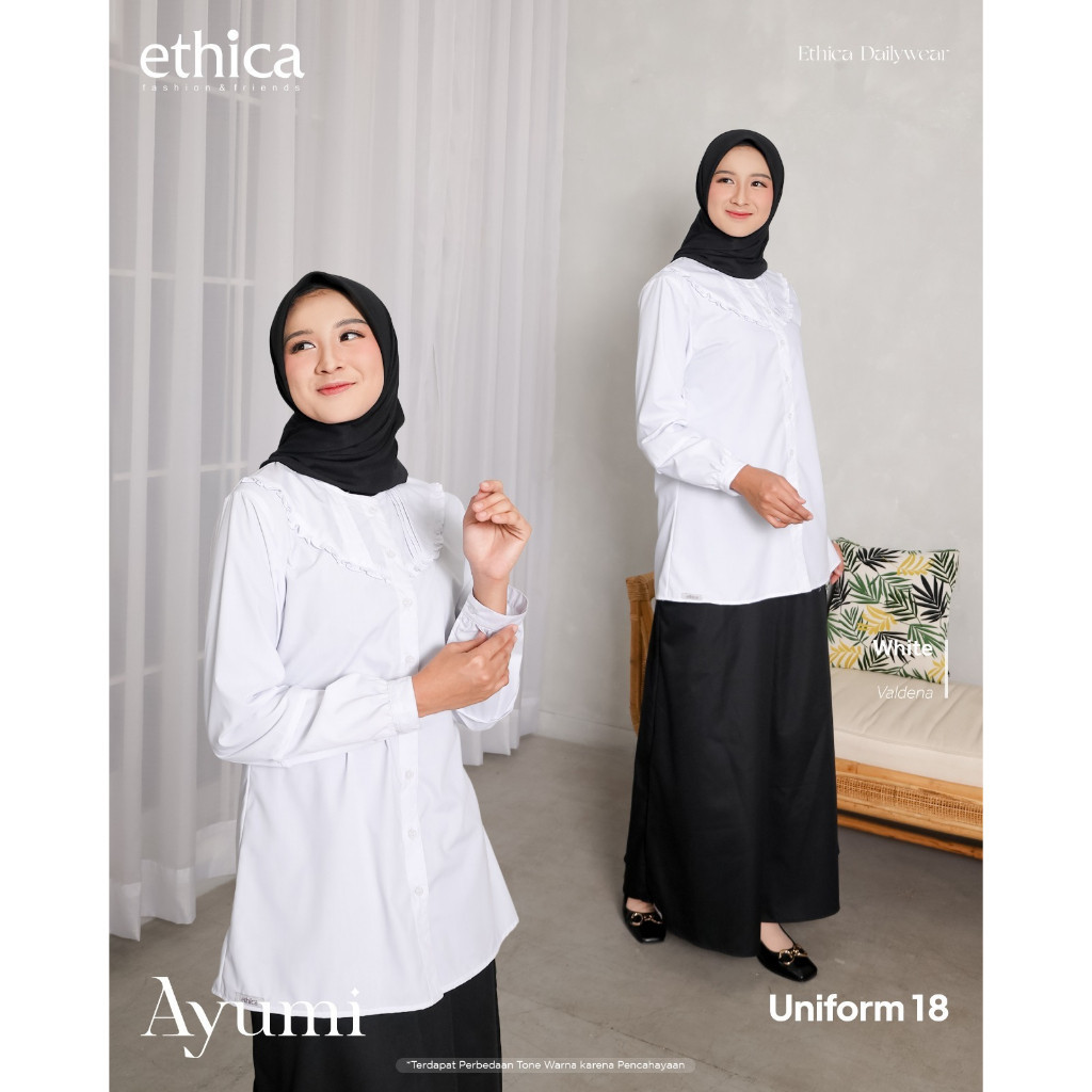 Ethica - Stelan Wanita - Stelan Jumbo - Seragam Pns - Seragam Pdh - Seragam Asn - Ayumi Uniform 18 W