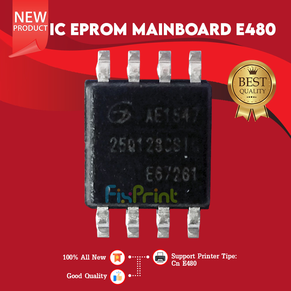 IC Eprom Canon E480 IC Eeprom Reset Mainboard Canon E480 Resetter