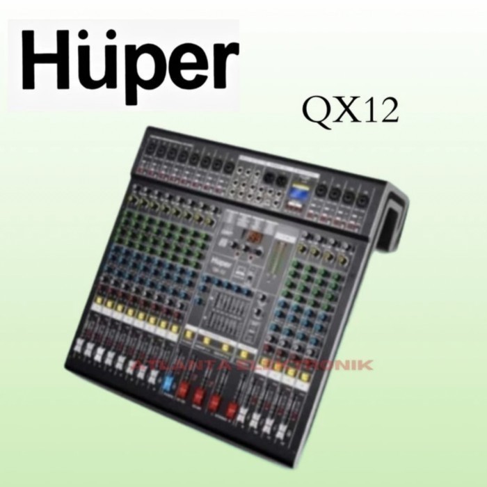 Termurah Mixer Audio HUPER QX12/ 12 Channel Original Mixer Audio Huper QX 12
