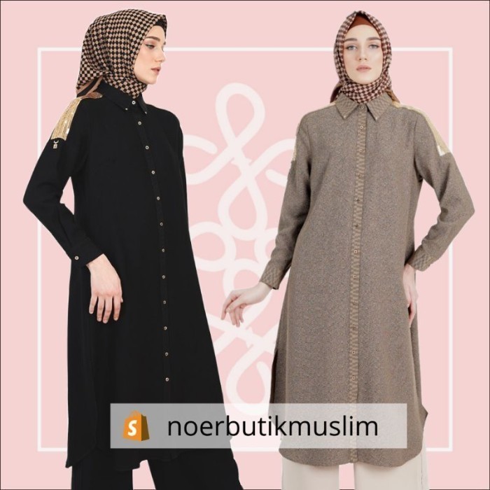 Hikmat Fashion Original B8810/ Abaya hikmat - noerbutikmuslim - Gamis BISA COD