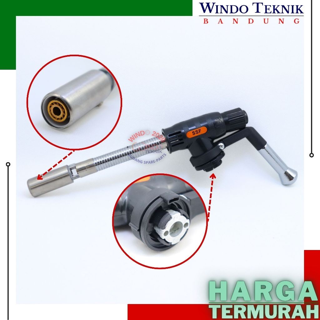 RQ53SM BLANDER LAS FLEXIBLE | BRAZING  TORCH | ALAT LAS | KEPALA LAS FLEXIBLE | ALAT LAS | ALAT BAKA