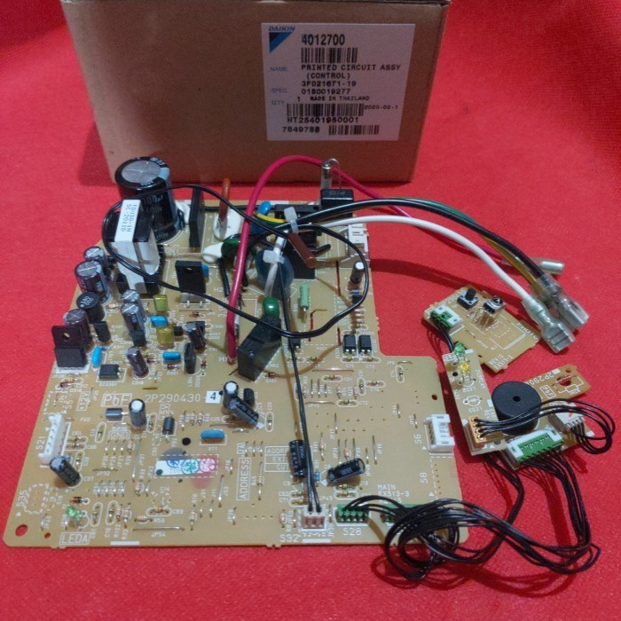 Modul PCB AC Daikin 1,5 pk 2 pk 2P290430-4 Thailand Original Part Ori