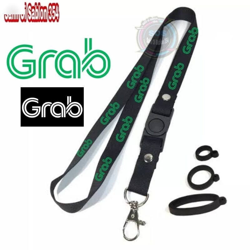 

TALI LANYARD((GRAB)) ID CARD GANTUNGAN KUNCI Best seller COD