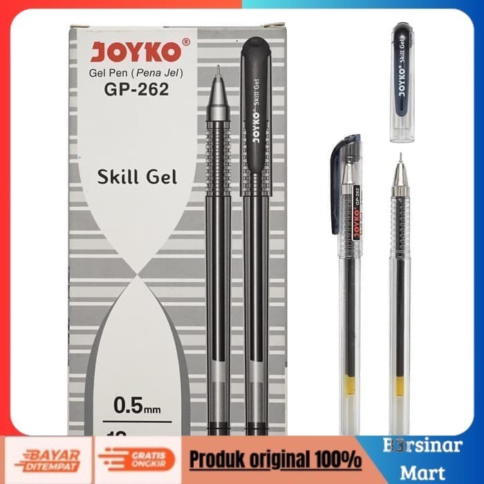 

[BAYAR DI TEMPAT] PROMO PULPEN PENJ OYKO SKILL GEL GP 262⠀ COD