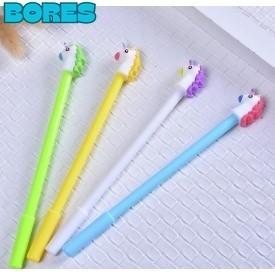 

BORES Pena Karakter Cantik Kepala Unicorn Pulpen Karakter Unik Lucu Pena Karakter Pulpen Gel Alat Tulis Sekolah Motif Unicorn Murah