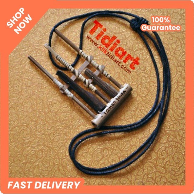 Miniatur Angklung Kalung Angklung Jawa Barat