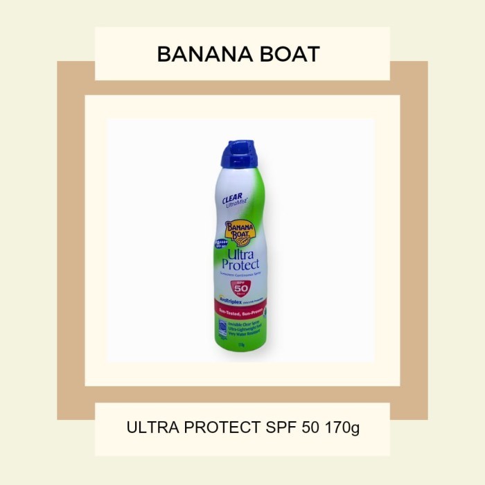 sunblock banana boat ultramist ultra protect sunscreen spray spf 50