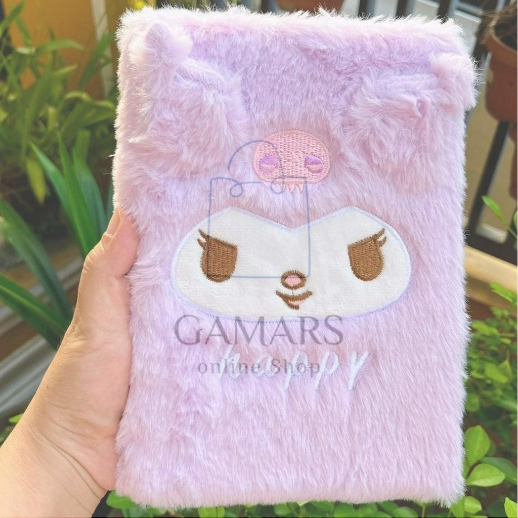 

Notebook buku Bulu Sanrio Group Bulu Fur A5 Dairy Import