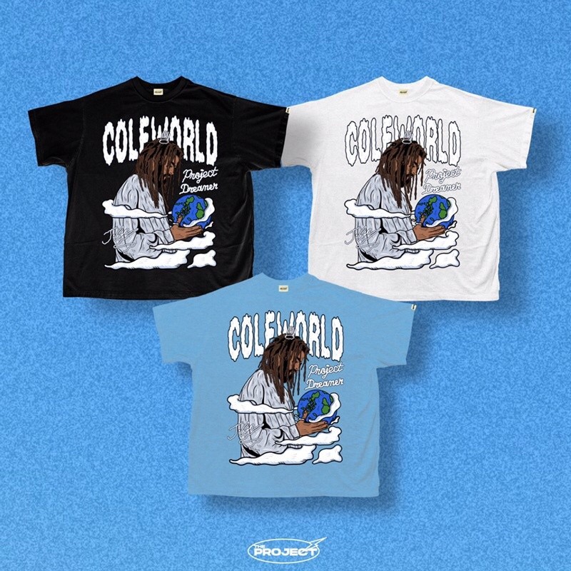 original design J.Cole - ColeWorld 2.0 Tee by The Project PH High Quality Unisex T-shirt