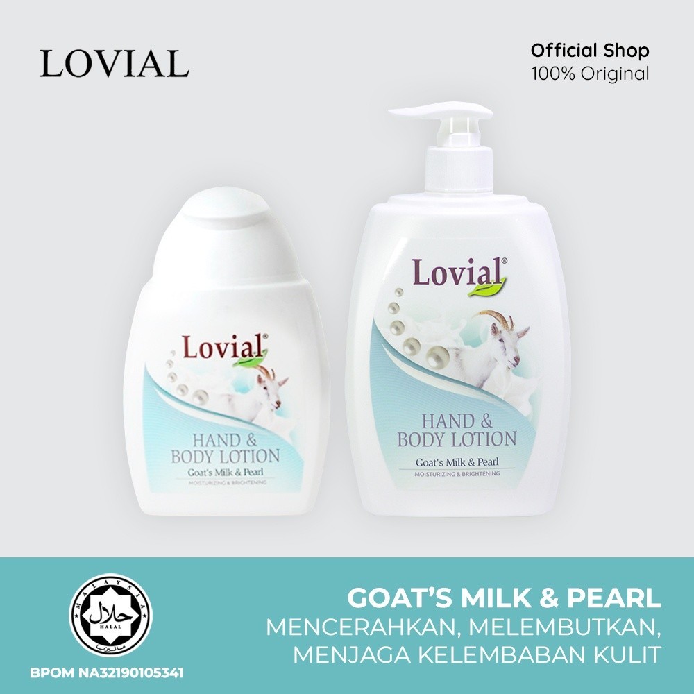 - BUY 2 GET 1  Lovial Goats Milks & Pearl Body Lotion