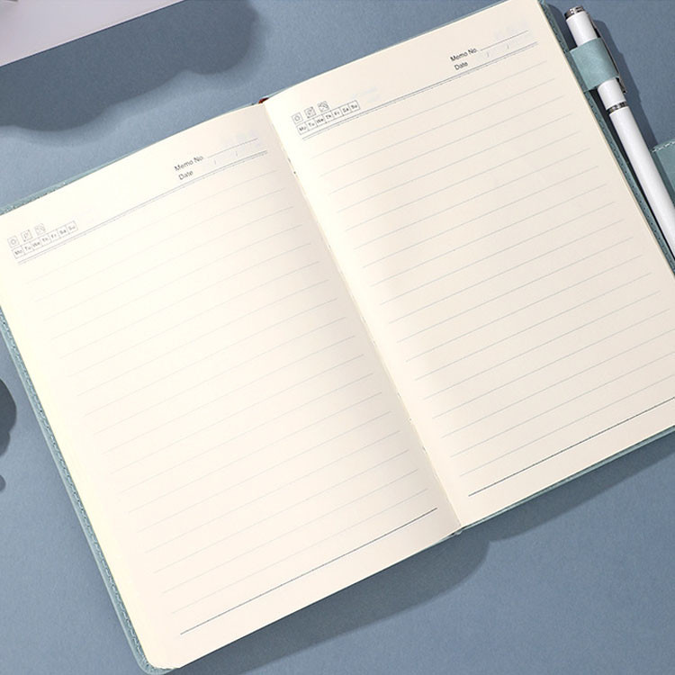 

H7Y Buku Catatan Harian Notebook Cover Kulit Magnetic Buckle A5