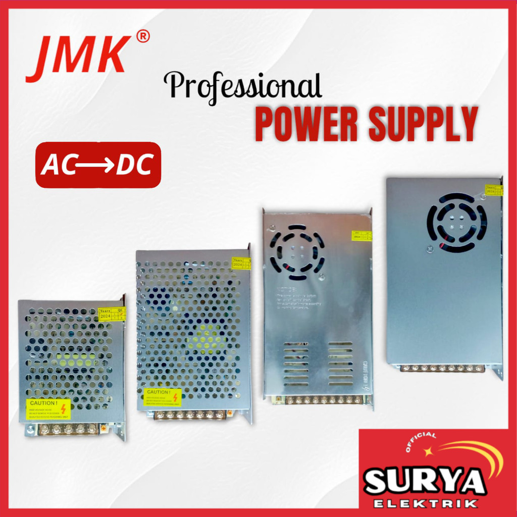 Trafo / Power Supply JMK Adaptor Switching Jaring AC DC 12V CCTV LED