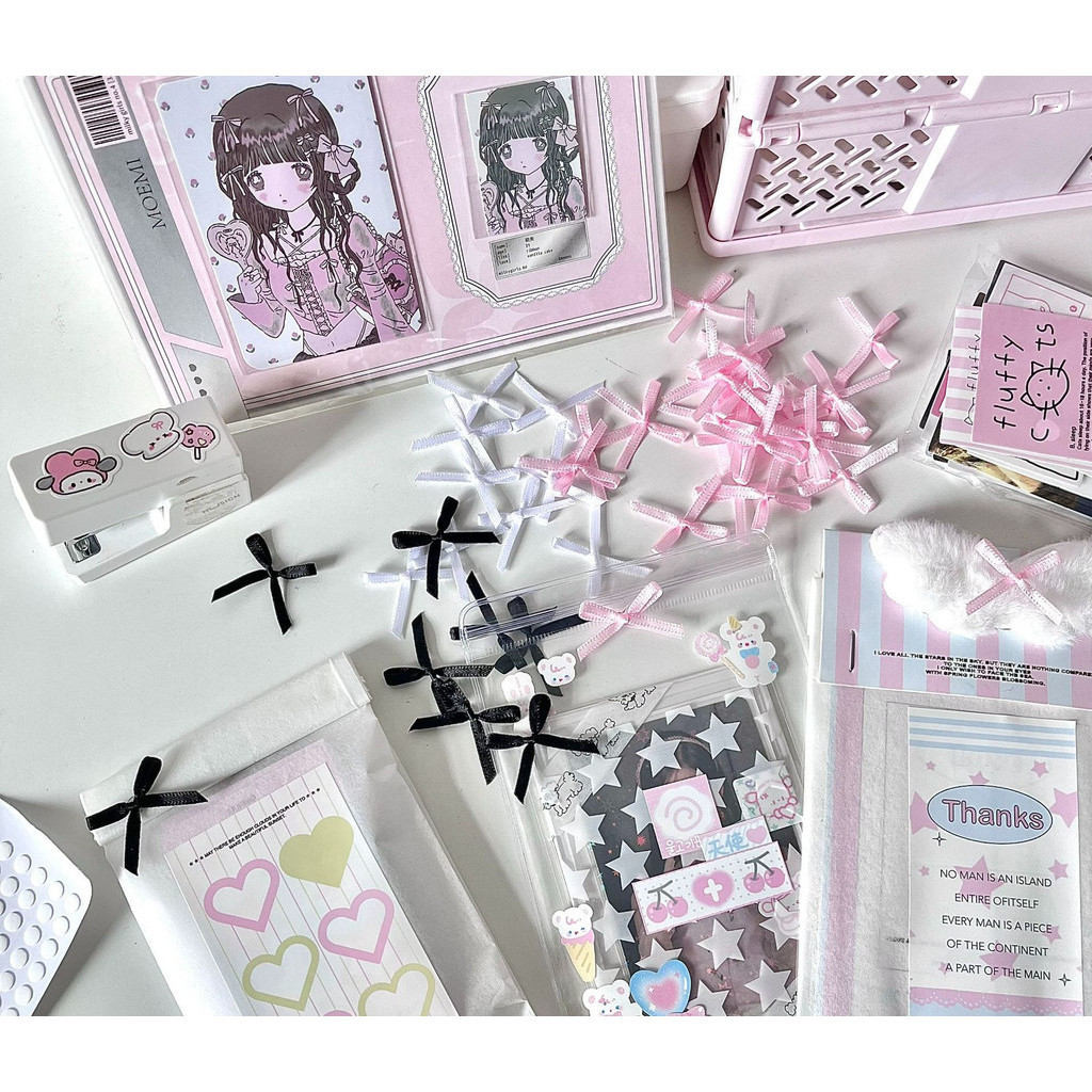 

[GAMGAM] Mini Ribbon Decor Packaging Aesthetic / Hiasan Pita Lucu