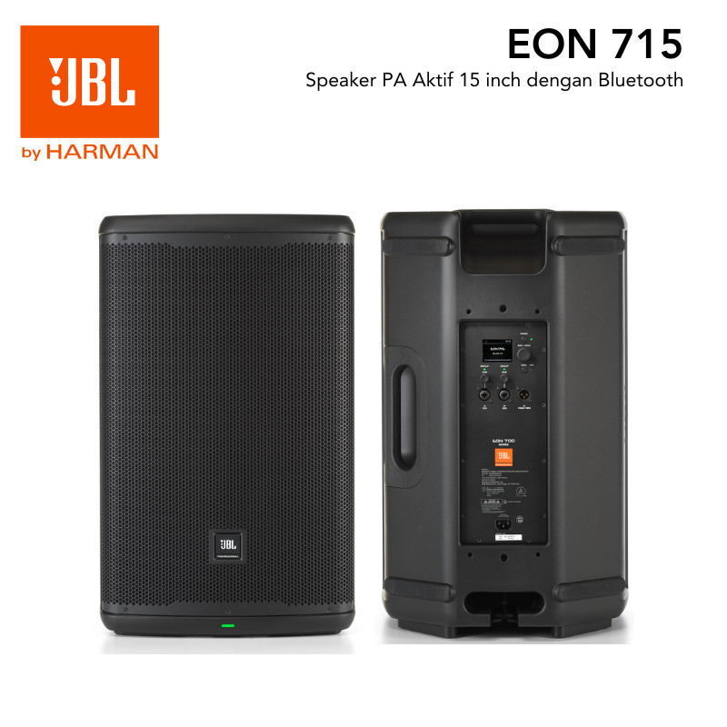 Speaker Aktif JBL EON 715 EON-715 15 inch dengan Bluetooth