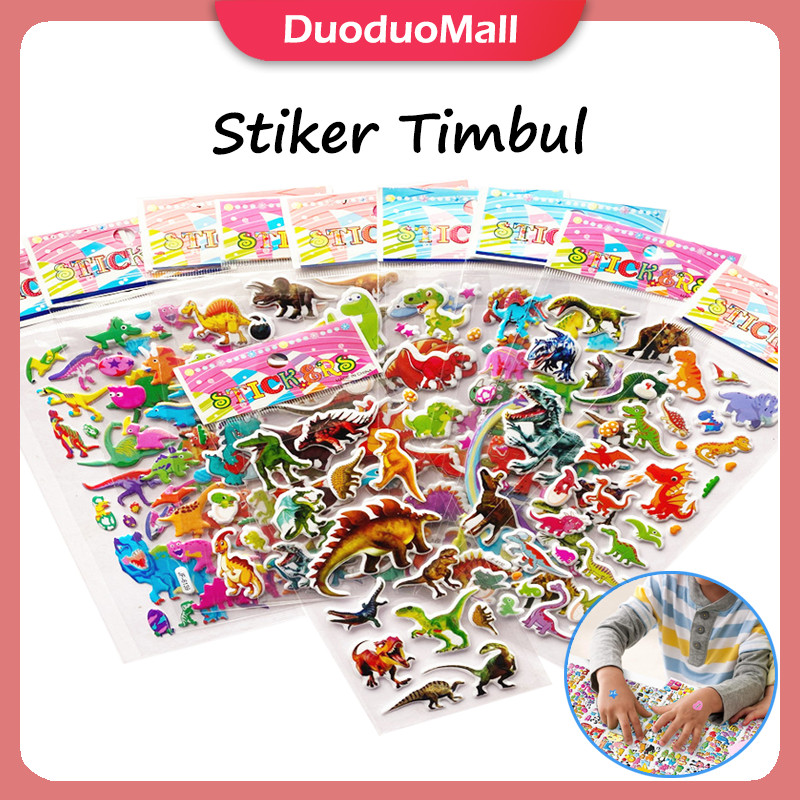 

Stiker Timbul Random/ Stiker Anak 3D/Stiker Karakter