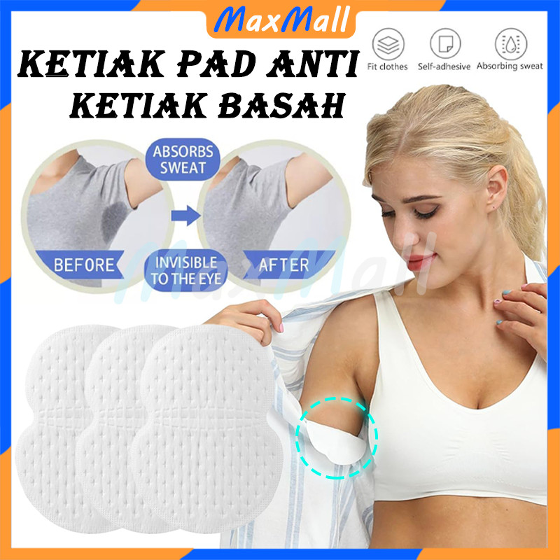 Armpit Pad Tempel Baju Penyerap Keringat Ketiak Underarm Pad satuan Bantalan Penyerap Keringat Pad A