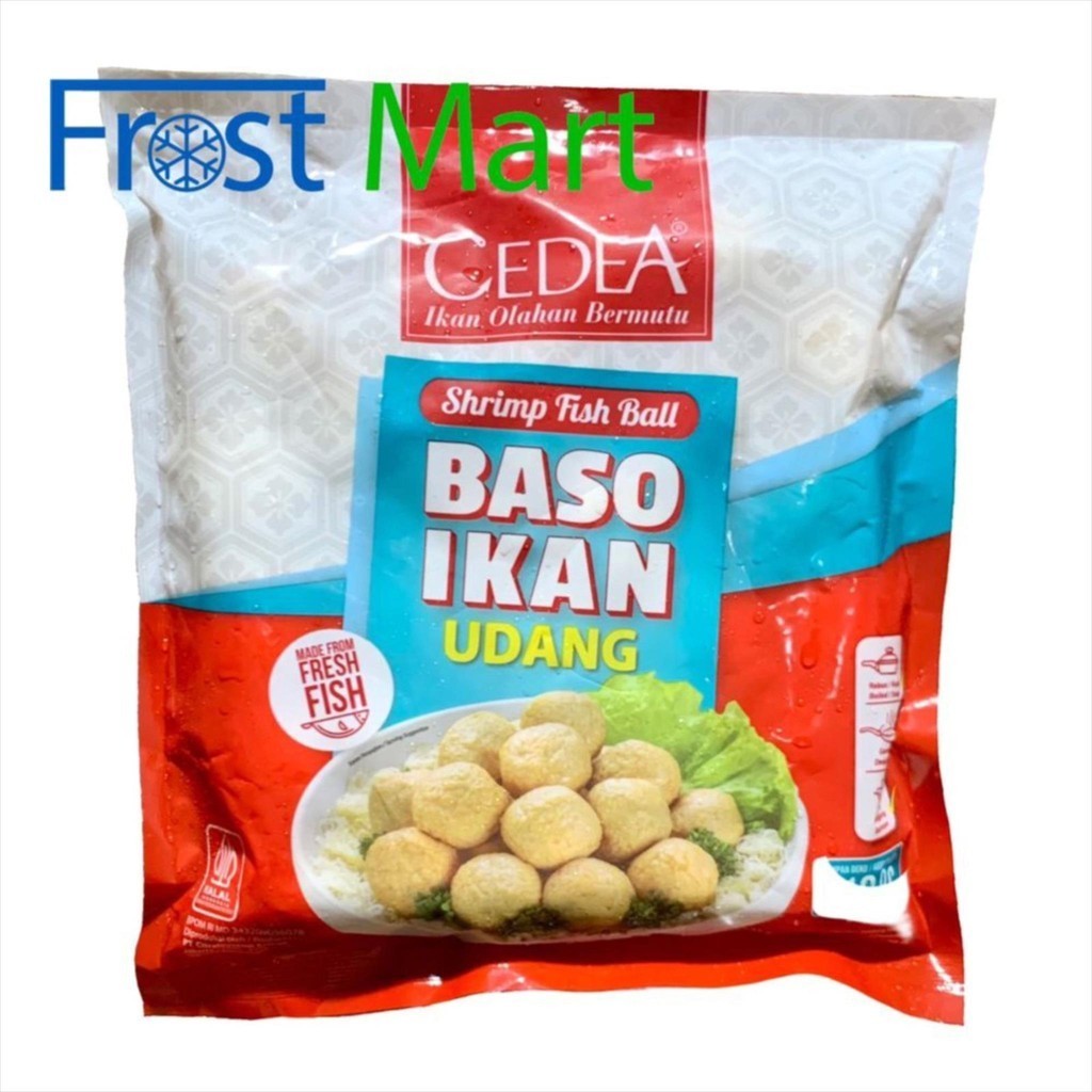 

Cedea Baso Ikan dan Udang 500Gr