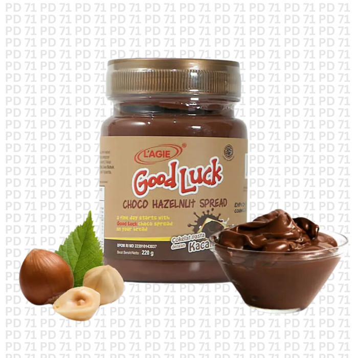 

Lagie Selai Choco Hazelnut Good Luck 220gr
