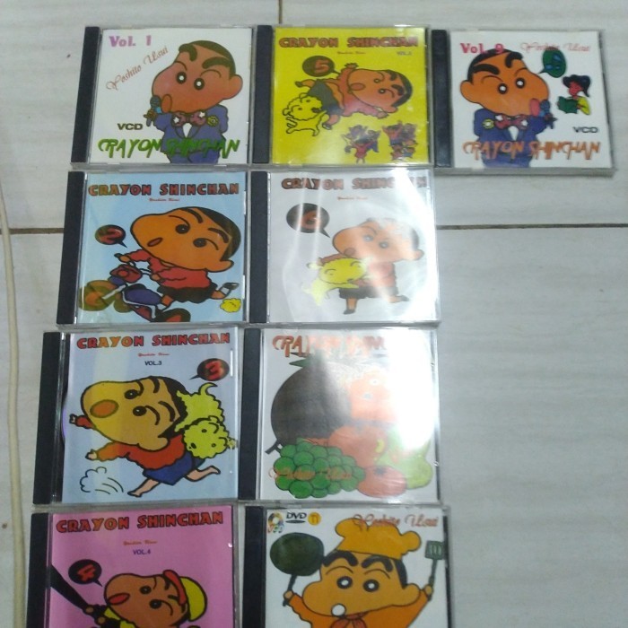 9 VCD  CRAYON SHINCHAN-E2