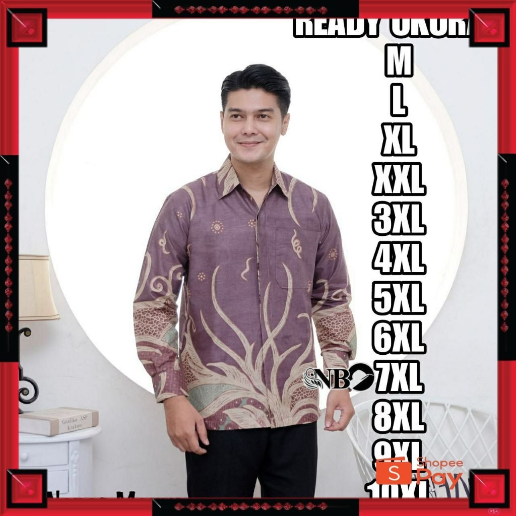 [PREMIUM ORIGINAL] TERBARU BATIK JUMBO M L XL XXL XXXL XXXXL XXXXXL XXXXXXL XXXXXXXL XXXXXXXXL XXXXX