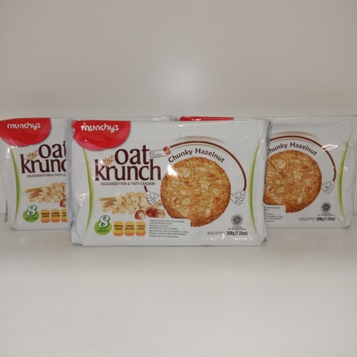 

Terbaru- munchy's oat krunch hazelnut - Chunky Hazelnut